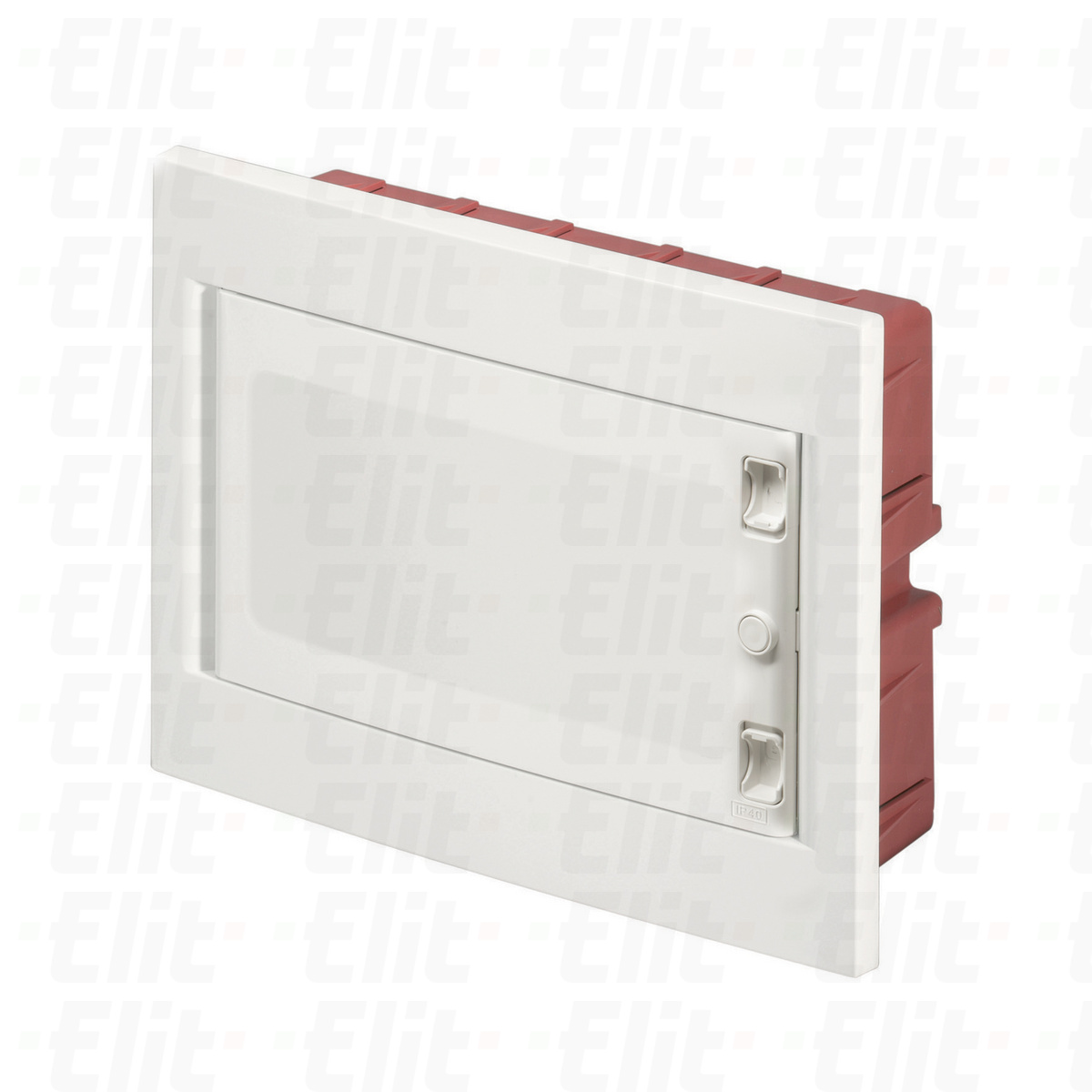Rozdzielnica modułowa 1x12 podtynkowa drzwi transp. seria 630B IP40 320x240x80 szyna N+PE szara