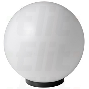 Lampa ogrodowa kula  fi 30 cm E27 GLOBE biała
