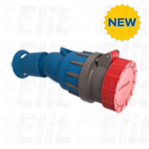 ROTOR -  GNIAZDO PRZENOŚNE Z ROZŁĄCZNIKIEM 16A 3P+N+E 400V 6H IP66/67